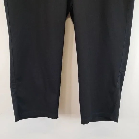 Chico’s Travelers Collection Pull On Crop Black Pants Size 16 - Picture 3 of 9